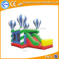 Atraente outdoor / indoor inflável jogo inflável bouncy castelo com água slide